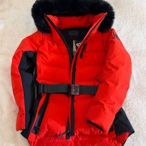 Rudsak Alaia Jacket in Flame Red